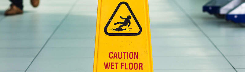 Wet floor